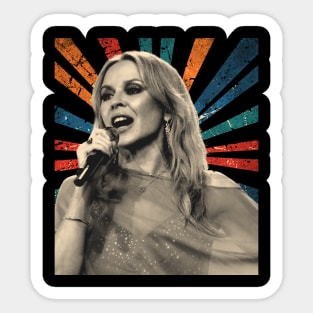 sketc vintage Kylie Minogue #2 Sticker